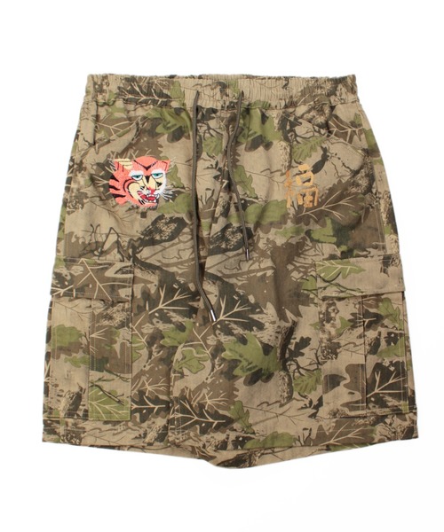 Universal Style Wear（ユニバーサルスタイルウェア）の「Universal Style Wear ベト カーゴ ショーツ（カーゴパンツ・メンズ・ブラウン系カモフラージュ/カモフラージュ/リアルツリーカモ/タイガーカモ・MEDIUM/LARGE/X-LARGE）」の20枚目の写真