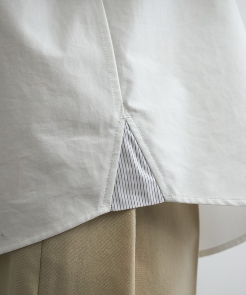 CREDONA（クレドナ）の「HIGH NECK BLOUSE/ハイネックブラウス（シャツ/ブラウス・レディース・ブラック/ホワイト・FREE）」の13枚目の写真