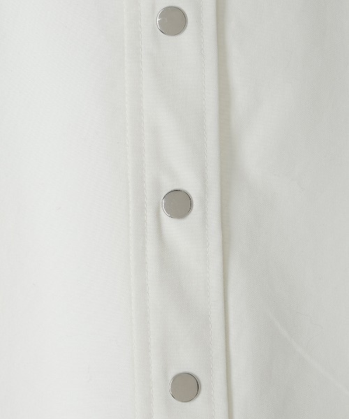 CREDONA（クレドナ）の「HIGH NECK BLOUSE/ハイネックブラウス（シャツ/ブラウス・レディース・ブラック/ホワイト・FREE）」の19枚目の写真