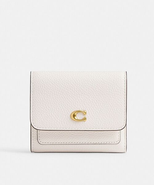 【COACH】コーチ ミラスモールフラップウォレット 2つ折り財布 COACH｜【公式】ミラ スモール フラップ ウォレット | Rakuten