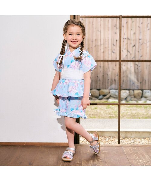 apres les cours（アプレレクール）の「リボンメッシュサンダル（サンダル・キッズ・アイボリー/シルバー・15 /16/14/18/19/17）」の11枚目の写真