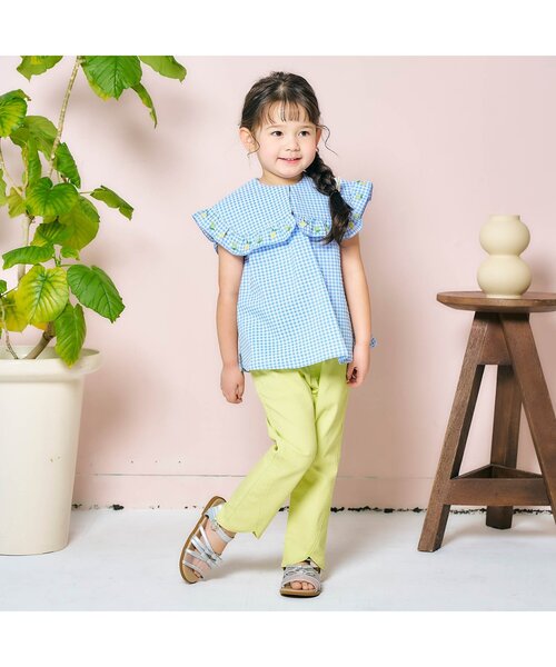 apres les cours（アプレレクール）の「リボンメッシュサンダル（サンダル・キッズ・アイボリー/シルバー・15 /16/14/18/19/17）」の13枚目の写真