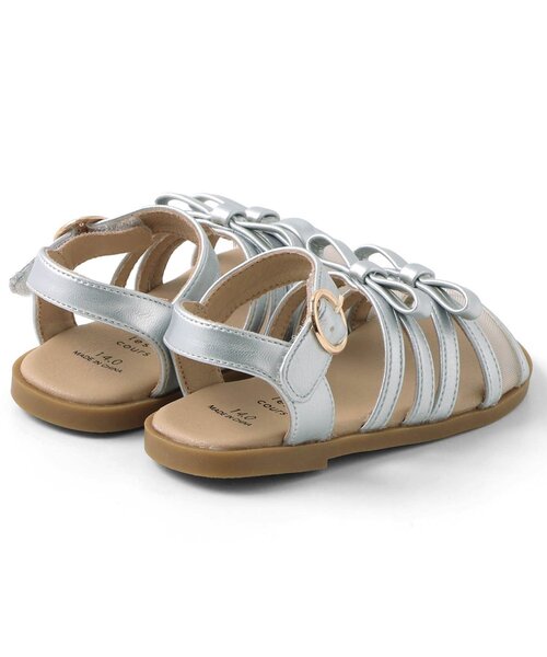 apres les cours（アプレレクール）の「リボンメッシュサンダル（サンダル・キッズ・アイボリー/シルバー・15 /16/14/18/19/17）」の20枚目の写真