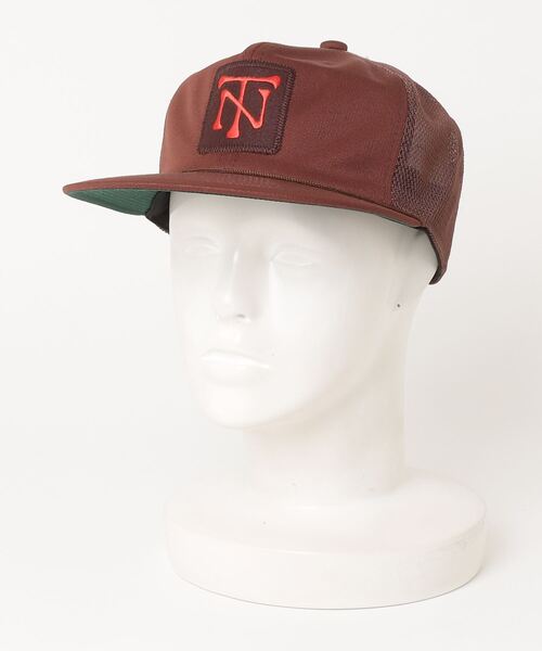 POTEN（ポテン）の「POTEN/TN Patch Cap（キャップ・メンズ・ブラウン/ブラック・FREE）」の4枚目の写真