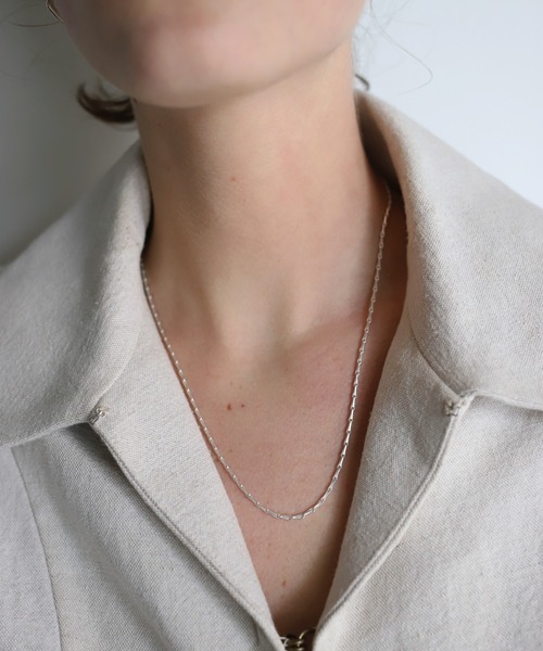 TEN.（テン）の「SILVER925 バリーコーンチェーンネックレス 50cm（ネックレス・レディース・シルバー・FREE）」の10枚目の写真