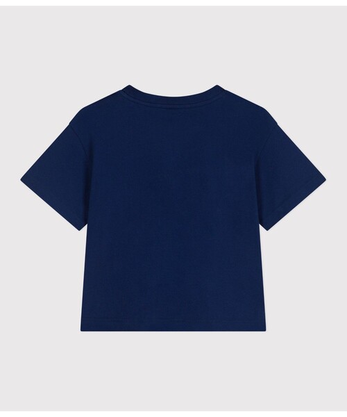PETIT BATEAU(プチバトー)の「半袖Tシャツ(Tシャツ/カットソー・レディース・ネイビー/オフホワイト・X-SMALL/SMALL/MEDIUM/LARGE)」の5枚目の写真
