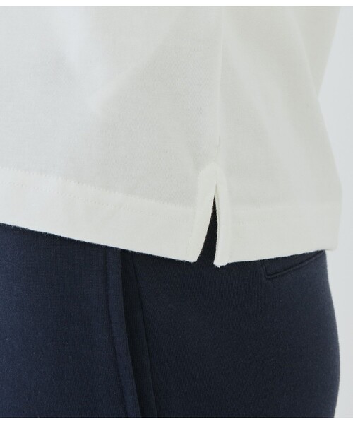 PETIT BATEAU(プチバトー)の「半袖Tシャツ(Tシャツ/カットソー・レディース・ネイビー/オフホワイト・X-SMALL/SMALL/MEDIUM/LARGE)」の12枚目の写真