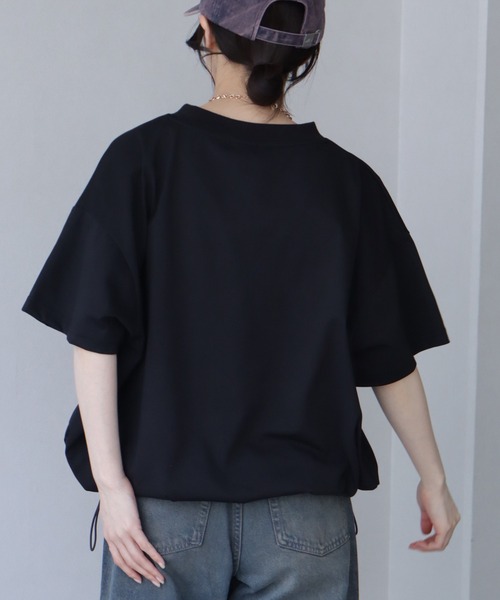 Dickies（ディッキーズ）の「【GENUINE DICKIES/ジェニュインディッキーズ】ストレッチVネックハーフスリーブTシャツ（Tシャツ/カットソー・レディース・レッド/ブラック/グリーン・M/L）」の20枚目の写真