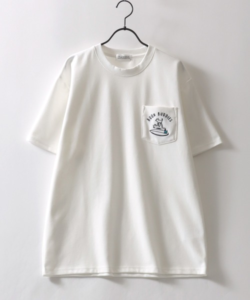 【美品 人気】ヒューマンメイド⭐︎ポケット Tシャツ 刺繍ロゴ イーグル 超絶人気モデル】ヒューマンメイド⭐︎イーグル 刺繍 ポケットTシャツ