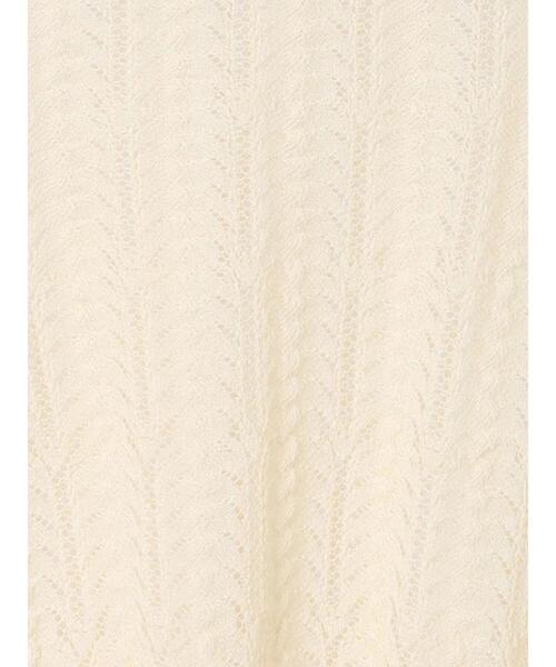 Te chichi（テチチ）の「レーシーニットプルオーバー（セットアップ可《2025spring catalog item》（ニット/セーター・レディース・チャコールグレー/オフホワイト・F）」の22枚目の写真