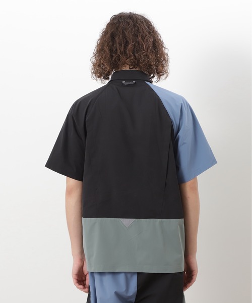 MANASTASH（マナスタッシュ）の「MANASTASH/マナスタッシュ  RIVER SHIRT/リバーシャツ（シャツ/ブラウス・メンズ・ブラック/その他/ブルーグレー/グリーン系その他・S/M/L/XL）」の21枚目の写真