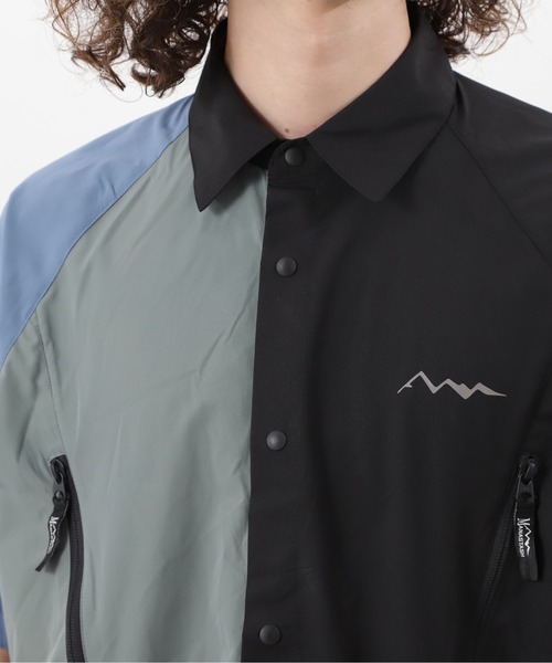 MANASTASH（マナスタッシュ）の「MANASTASH/マナスタッシュ  RIVER SHIRT/リバーシャツ（シャツ/ブラウス・メンズ・ブラック/その他/ブルーグレー/グリーン系その他・S/M/L/XL）」の22枚目の写真