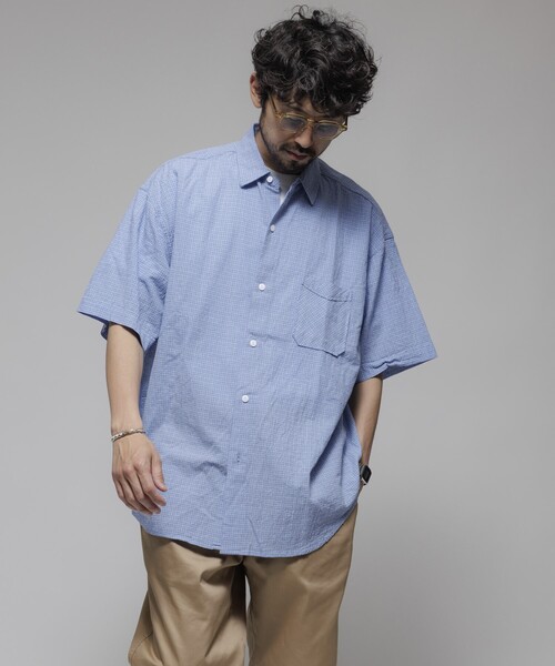HINSON（ヒンソン）の「HINSON/ヒンソン ドットボタンシャツ