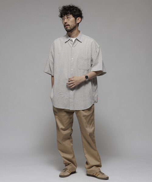 ⚠️本日まで⚠️ GIUNON パフスリーブチェックシャツ　グレー 楽天市場】チェックシャツ / GENTIL ジャンティ WEB限定