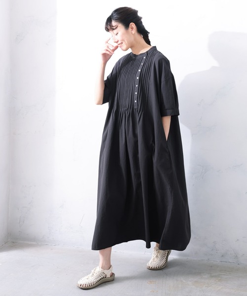 soulberry(ソウルベリー)の「さらっと夏のおめかしワンピース(ワンピース・レディース・ブラック・5L/4L/3L/LL/L/M)」の1枚目の写真