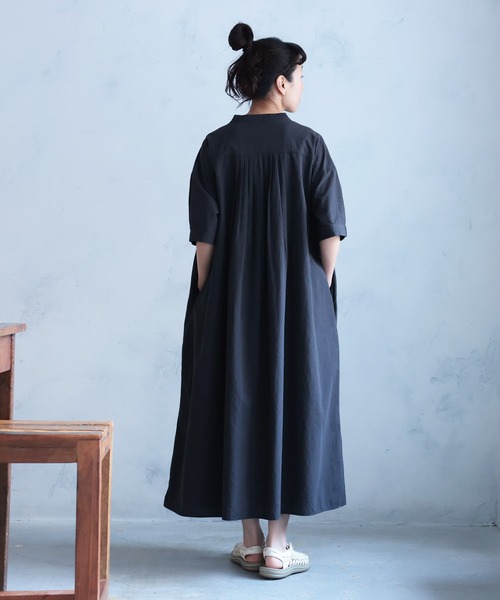 soulberry(ソウルベリー)の「さらっと夏のおめかしワンピース(ワンピース・レディース・ブラック・5L/4L/3L/LL/L/M)」の12枚目の写真