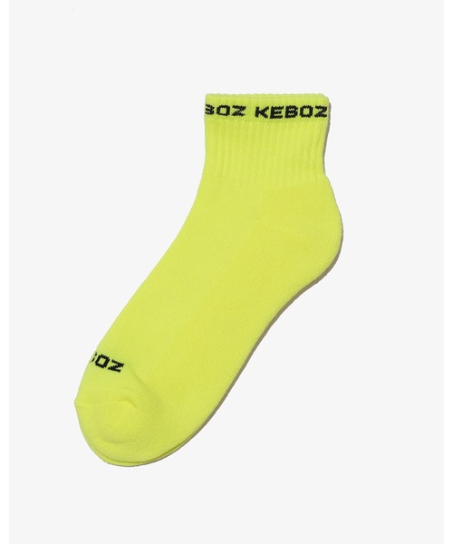 KEBOZ（ケボズ）の「KAC SHORT SOCKS（ソックス/靴下・メンズ・イエロー/ホワイト・FREE）」の2枚目の写真