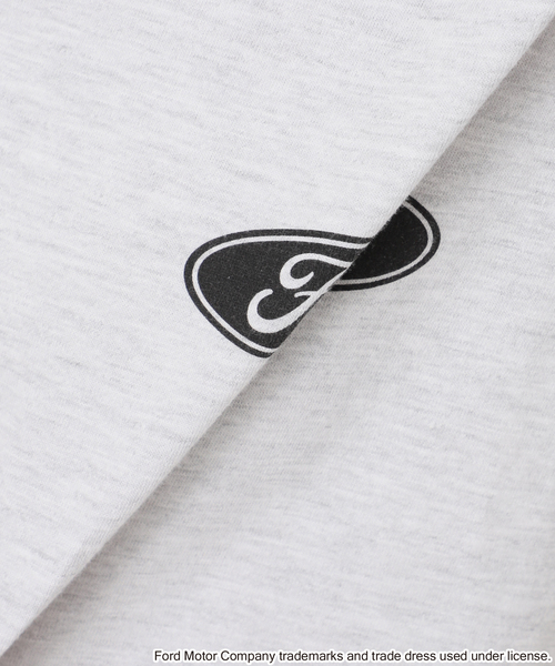 B.C STOCK(ベーセーストック)の「GOOD ROCK SPEED/グッドロックスピード FORD TEE(Tシャツ/カットソー・レディース・ホワイト/ホワイト系その他/チャコールグレー/ホワイト×ホワイト・FREE)」の14枚目の写真