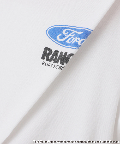 B.C STOCK(ベーセーストック)の「GOOD ROCK SPEED/グッドロックスピード FORD TEE(Tシャツ/カットソー・レディース・ホワイト/ホワイト系その他/チャコールグレー/ホワイト×ホワイト・FREE)」の11枚目の写真