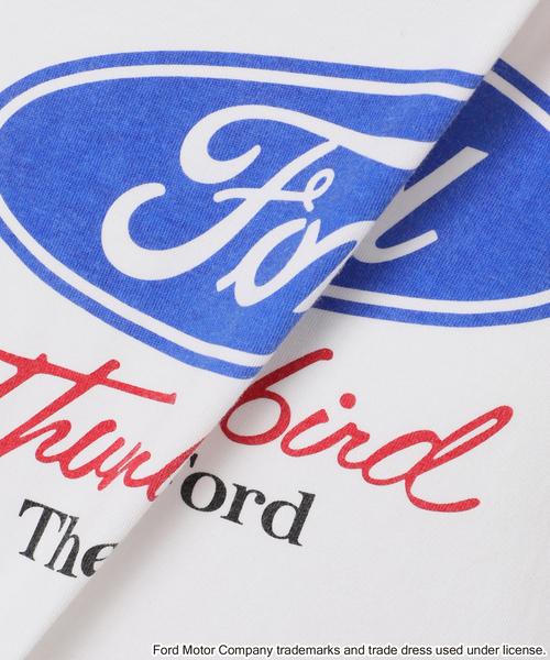 B.C STOCK(ベーセーストック)の「GOOD ROCK SPEED/グッドロックスピード FORD TEE(Tシャツ/カットソー・レディース・ホワイト/ホワイト系その他/チャコールグレー/ホワイト×ホワイト・FREE)」の9枚目の写真