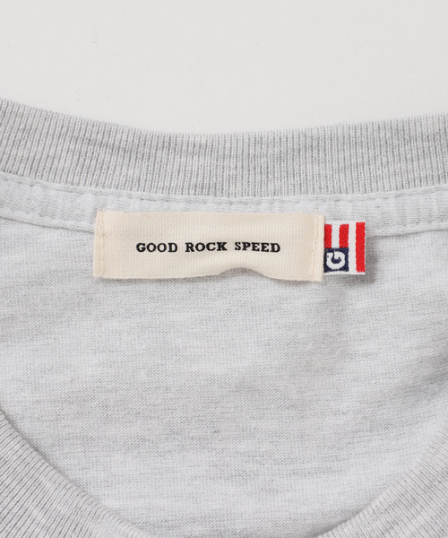 B.C STOCK(ベーセーストック)の「GOOD ROCK SPEED/グッドロックスピード FORD TEE(Tシャツ/カットソー・レディース・ホワイト/ホワイト系その他/チャコールグレー/ホワイト×ホワイト・FREE)」の5枚目の写真
