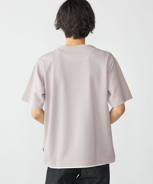 SHIPS(シップス)の「SHIPS: キー ネック フェイクレイヤード Tシャツ(Tシャツ/カットソー・メンズ・ライトグレー/ライトブルー/ネイビー/オフホワイト・SMALL/MEDIUM/LARGE/X-LARGE)」の14枚目の写真