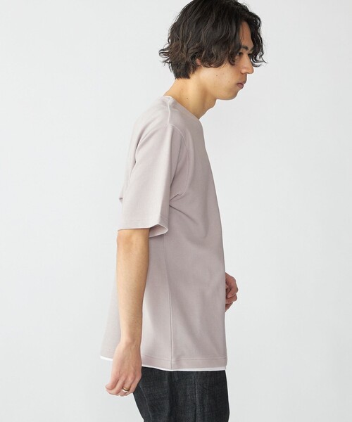 SHIPS(シップス)の「SHIPS: キー ネック フェイクレイヤード Tシャツ(Tシャツ/カットソー・メンズ・ライトグレー/ライトブルー/ネイビー/オフホワイト・SMALL/MEDIUM/LARGE/X-LARGE)」の15枚目の写真