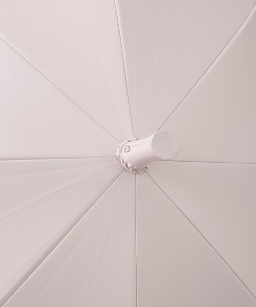 ROPE'（ロペ）の「【晴雨兼用・高機能】スライド式 ショートバンブーパラソル【UVカット/遮光・遮熱・防水効果】（長傘・レディース・ピンク系その他2/ブラック/ブルー系その他4/オフホワイト・FREE）」の10枚目の写真