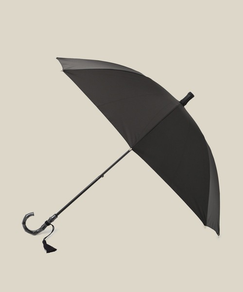 晴雨兼用・高機能】スライド式 ショートバンブーパラソル【UVカット