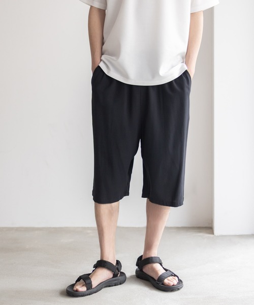 NAVY(ネイビー)の「柔らかくて着心地がよい冷感レーヨンハーフパンツ/ショートパンツ/ステテコ(その他パンツ・メンズ・ブラウン/ネイビー/グレー/カーキ/ブラック/チャコールグレー/ネイビー系1/グリーン/ホワイト系その他/ブラック系その他/ブラウン系その他・M/L/XL/XXL)」の15枚目の写真