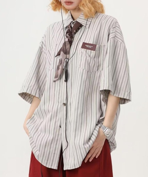 古着 シャツ 古着 60s TOWNCRAFT Penneys 小紋柄 総柄 開襟 ボックス