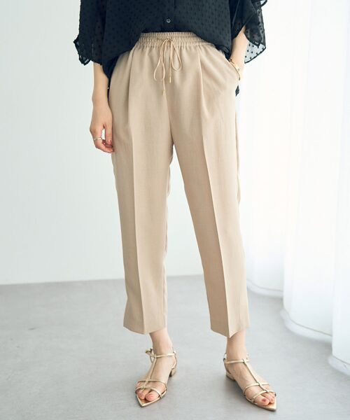 YECCA VECCA（イェッカヴェッカ）の「サラサライージーテーパードパンツ（その他パンツ・レディース・ライトグレー/ベージュ/イエロー/ネイビー/ライトブルー・S/M）」の12枚目の写真