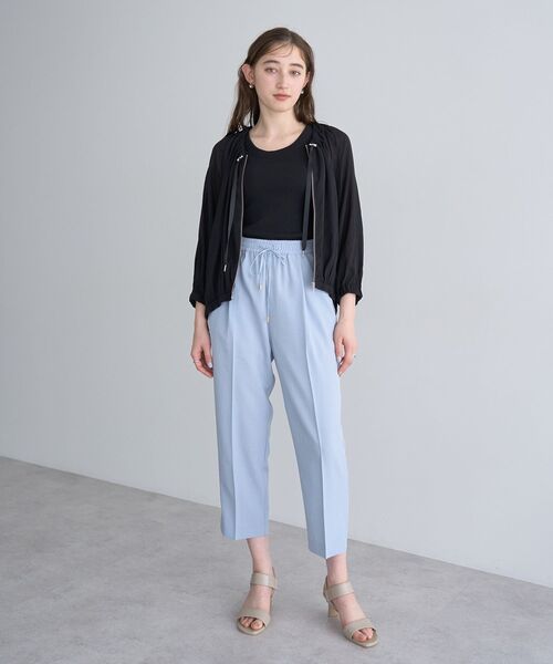 YECCA VECCA（イェッカヴェッカ）の「サラサライージーテーパードパンツ（その他パンツ・レディース・ライトグレー/ベージュ/イエロー/ネイビー/ライトブルー・S/M）」の14枚目の写真