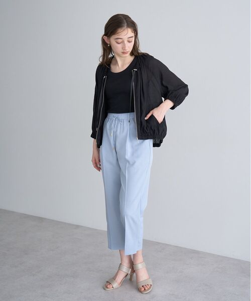 YECCA VECCA（イェッカヴェッカ）の「サラサライージーテーパードパンツ（その他パンツ・レディース・ライトグレー/ベージュ/イエロー/ネイビー/ライトブルー・S/M）」の15枚目の写真