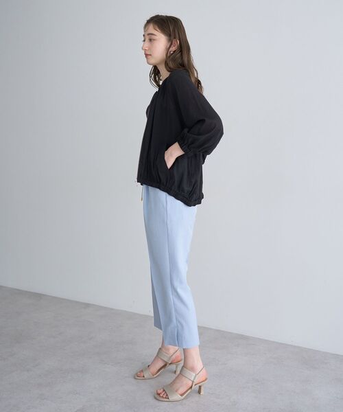 YECCA VECCA（イェッカヴェッカ）の「サラサライージーテーパードパンツ（その他パンツ・レディース・ライトグレー/ベージュ/イエロー/ネイビー/ライトブルー・S/M）」の16枚目の写真