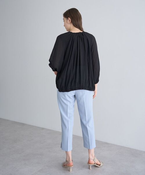 YECCA VECCA（イェッカヴェッカ）の「サラサライージーテーパードパンツ（その他パンツ・レディース・ライトグレー/ベージュ/イエロー/ネイビー/ライトブルー・S/M）」の17枚目の写真