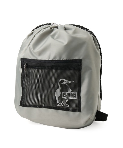 CHUMS(チャムス)の「【CHUMS/チャムス】 Easy-Go Drawstring Reversible Shoulder Bag(ショルダーバッグ・レディース・ブラック/その他1/ライトグレー/その他2・FREE)」の15枚目の写真