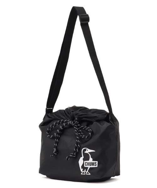CHUMS(チャムス)の「【CHUMS/チャムス】 Easy-Go Drawstring Reversible Shoulder Bag(ショルダーバッグ・レディース・ブラック/その他1/ライトグレー/その他2・FREE)」の13枚目の写真
