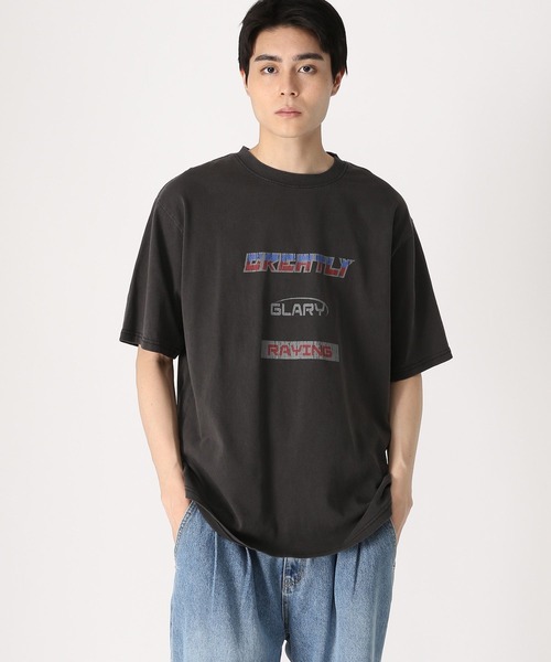 3.3 Field Trip （3.3フィールドトリップ）の「3.3 Field Trip／ビンテージレーシングT（Tシャツ/カットソー・メンズ・ブラック/ブルー/チャコール・MEDIUM/LARGE）」の3枚目の写真