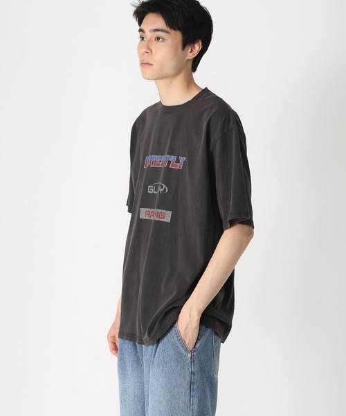 3.3 Field Trip （3.3フィールドトリップ）の「3.3 Field Trip／ビンテージレーシングT（Tシャツ/カットソー・メンズ・ブラック/ブルー/チャコール・MEDIUM/LARGE）」の15枚目の写真