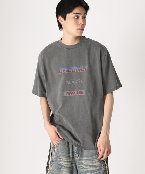 3.3 Field Trip （3.3フィールドトリップ）の「3.3 Field Trip／ビンテージレーシングT（Tシャツ/カットソー・メンズ・ブラック/ブルー/チャコール・MEDIUM/LARGE）」の8枚目の写真