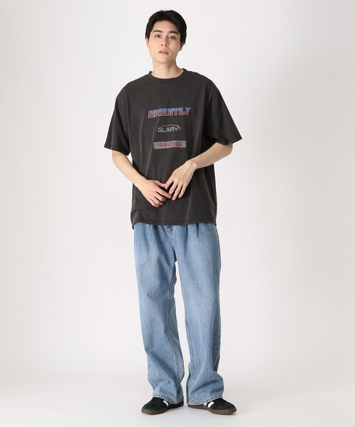 3.3 Field Trip （3.3フィールドトリップ）の「3.3 Field Trip／ビンテージレーシングT（Tシャツ/カットソー・メンズ・ブラック/ブルー/チャコール・MEDIUM/LARGE）」の10枚目の写真