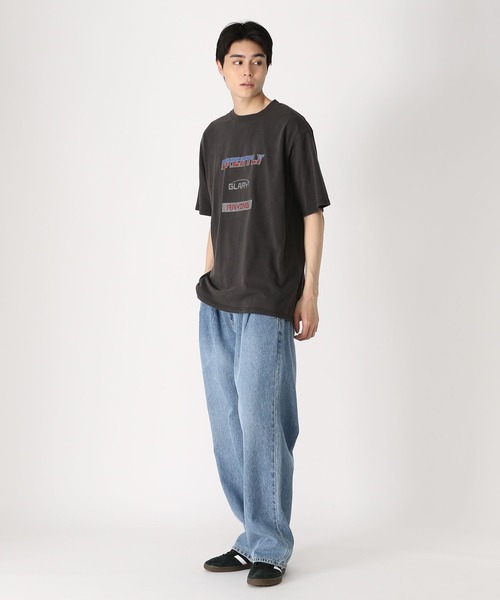 3.3 Field Trip （3.3フィールドトリップ）の「3.3 Field Trip／ビンテージレーシングT（Tシャツ/カットソー・メンズ・ブラック/ブルー/チャコール・MEDIUM/LARGE）」の12枚目の写真