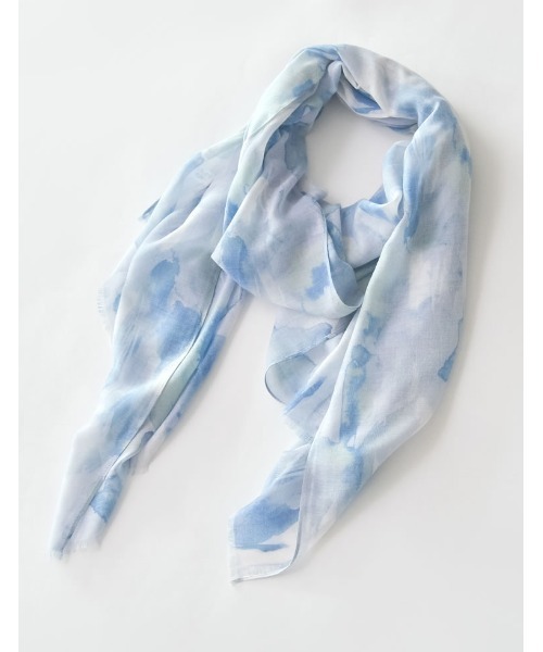 Re:EDIT（リエディ）の「フラワーデザインストール（ストール/ショール・レディース・ピンク/グリーン/ブルー・FREE）」の8枚目の写真