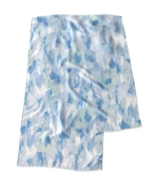 Re:EDIT（リエディ）の「フラワーデザインストール（ストール/ショール・レディース・ピンク/グリーン/ブルー・FREE）」の7枚目の写真