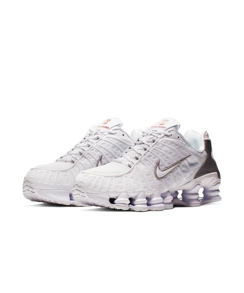 【Nike】◆(W) ナイキ シャックス TL ホワイト◆大人気◆ NIKE】W NIKE SHOX TL（スニーカー）｜NIKE（ナイキ）の