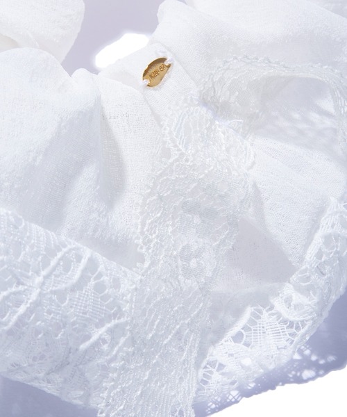 IRIS47(イリスフォーセブン)の「【IRIS 47】kaleid shushu/カレイド シュシュ(シュシュ・レディース・ブラック/ミント/ホワイト・FREE)」の9枚目の写真