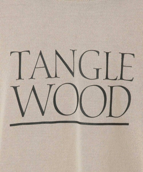 BAYFLOW（ベイフロー）の「[選べるアソートロゴ]シアーニットショートプルオーバー（ニット/セーター・レディース・その他1/オフホワイト/グレイッシュベージュ・FREE）」の5枚目の写真