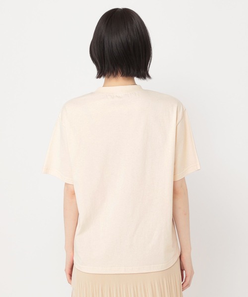 studio CLIP(スタディオクリップ)の「【daily CLIP】カレッジデザインTシャツ(Tシャツ/カットソー・レディース・オフホワイト/ネイビー/チェリーレッド・FREE)」の11枚目の写真