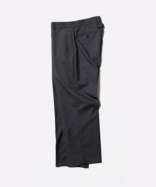 Unlikely（アンライクリー ）の「Unlikely / アンライクリー：Unlikely Back Strap Plain Front Trousers 2025：U25S-23-0001[STD]（スラックス・メンズ・グレー・S/M）」の6枚目の写真